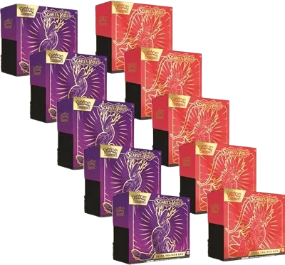 Scarlet and Violet Base Set Elite Trainer Box Case