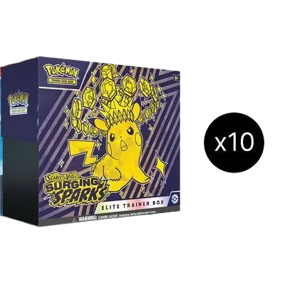 Surging Sparks Elite Trainer Box Case