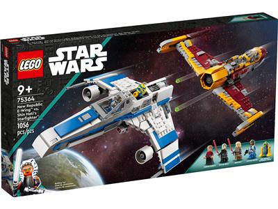 75364 LEGO Star Wars Ahsoka New Republic E-wing vs. Shin Hati's Starfighter