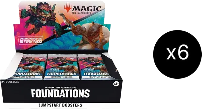 Magic: The Gathering Foundations - Jumpstart Booster Display Case - Foundations Jumpstart (J25)