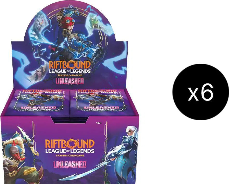 Riftbound League Of Legends - Unleashed - Booster Display Case